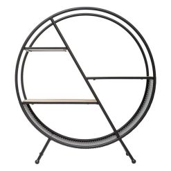 Nouveau ???? ATMOSPHERA Étagère Métal Ronde Sur Pied Timeo ???? -VIDAXL Shop unnamed file 1655