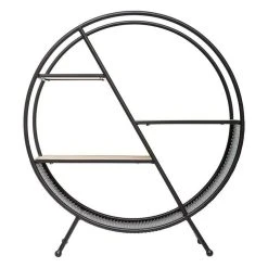 Nouveau 🤩 ATMOSPHERA Étagère Métal Ronde Sur Pied Timeo 👍 -VIDAXL Shop unnamed file 1655