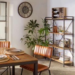 Remise ???? ATMOSPHERA Etagère Métal Et Acacia 4 Niveaux ELEORA ???? -VIDAXL Shop unnamed file 1669