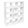 Le moins cher ⭐ Étagère 12 Cases Mix N Modul 134cm Blanc ✔️