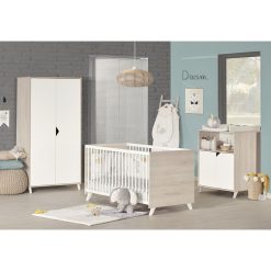 Grosses soldes ???? Chambre Bébé Complète évolutive SCANDI, Coloris Naturel ⌛