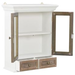 De gros ???? VIDAXL Armoire Murale Blanc 49 X 22 X 59 Cm Bois Massif ???? -VIDAXL Shop unnamed file 174