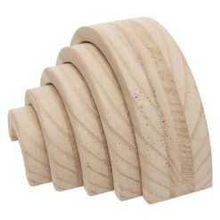 Meilleur prix ✔️ Youdoit Arc En Ciel En Bois à Empiler 18 X 9 X 5 Cm - 5 Pièces ⭐