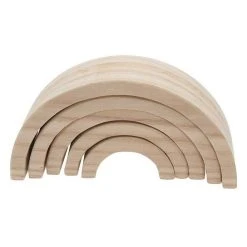 Meilleur prix ✔️ Youdoit Arc En Ciel En Bois à Empiler 18 X 9 X 5 Cm - 5 Pièces ⭐ -VIDAXL Shop unnamed file 1743