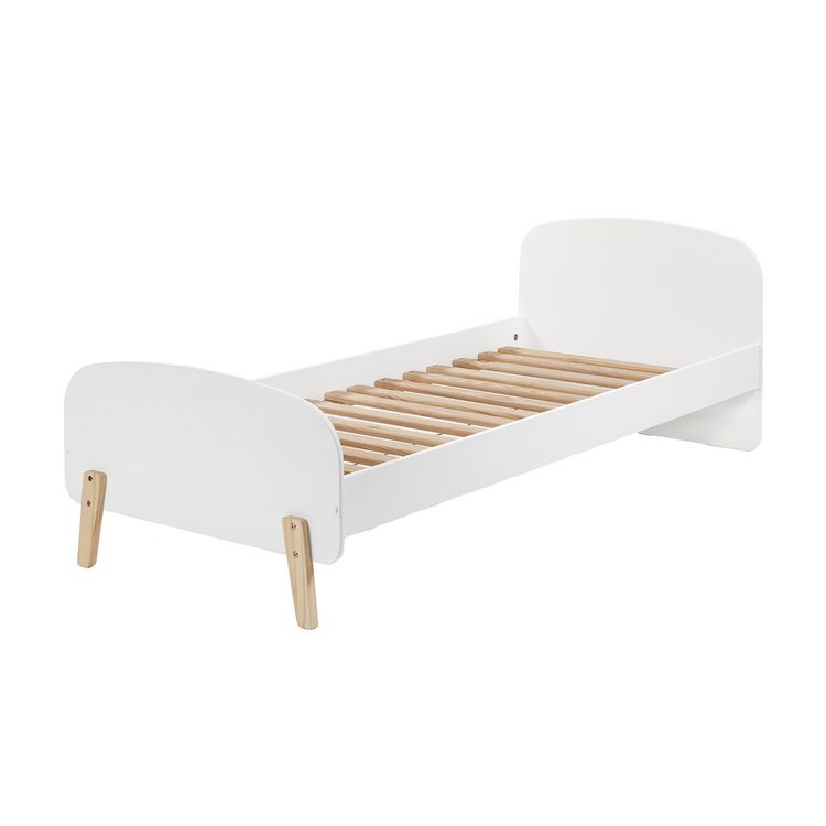 Le moins cher ???? Vipack Lit 90x200 - Chevet 1 Porte Et Coffre à Jouets Kiddy - Blanc ???? 4 Le moins cher ???? Vipack Lit 90x200 - Chevet 1 Porte Et Coffre à Jouets Kiddy - Blanc ???? – Image 2