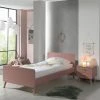 Meilleure vente 🥰 Vipack Lit 90x200 Sommier Inclus Et Chevet 2 Tiroirs Billy - Terra Rose 🔥 -VIDAXL Shop unnamed file 1780
