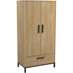 Les meilleures critiques de ???? Armoire 2 Portes 1 Tiroir Esprit Industriel L90cm DOWNTOWN ????