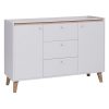 Budget ???? Buffet Scandinave 2 Portes Et 3 Tiroirs L135cm CHRIS ???? -VIDAXL Shop unnamed file 1821