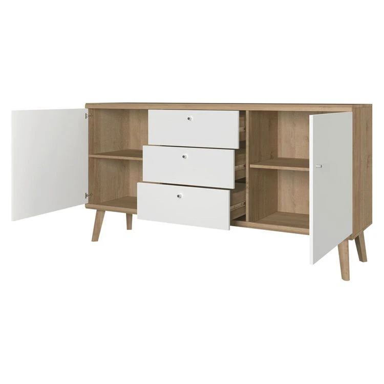 Les meilleures critiques de 🔔 Buffet Scandinave 2 Portes Et 3 Tiroirs Pieds Bois Massif L160cm MINSK ❤️ 5 Les meilleures critiques de 🔔 Buffet Scandinave 2 Portes Et 3 Tiroirs Pieds Bois Massif L160cm MINSK ❤️ – Image 3