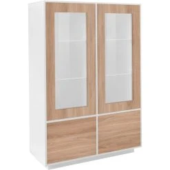 Meilleure vente 🔔 Vitrine Moderne 4 Portes 100 Cm LUCERA 🔔 -VIDAXL Shop unnamed file 1834