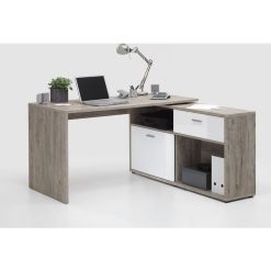 Remise ???? Bureau Modulable Droit Ou D'angle Avec Rangement PIETRO ???? -VIDAXL Shop unnamed file 1873