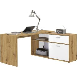 Remise ???? Bureau Modulable Droit Ou D'angle Avec Rangement PIETRO ???? -VIDAXL Shop unnamed file 1875