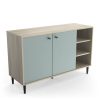 Budget ???? Buffet Scandinave 2 Portes 3 Niches L110cm SMART ????