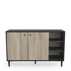 Budget 😀 Buffet Scandinave 2 Portes 3 Niches L110cm SMART 🔔 -VIDAXL Shop unnamed file 1887