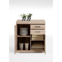 Nouveau ???? Commode De Rangement 2 Portes 2 Tiroirs L80 Cm PARK ✔️ -VIDAXL Shop unnamed file 1952
