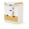 Le moins cher 🎁 AT4 Commode à Langer 3 Tiroirs WINNIE BALLON DISNEY Jaune 😀 -VIDAXL Shop unnamed file 1954