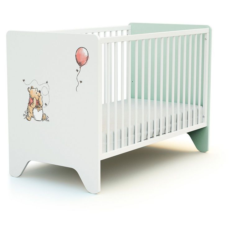 AT4 Lit bébé 60x120 cm WINNIE BALLON DISNEY Vert d'eau Bon marché ???? AT4 Lit Bébé 60x120 Cm WINNIE BALLON DISNEY Vert D'eau ???? -VIDAXL Shop unnamed file 1957