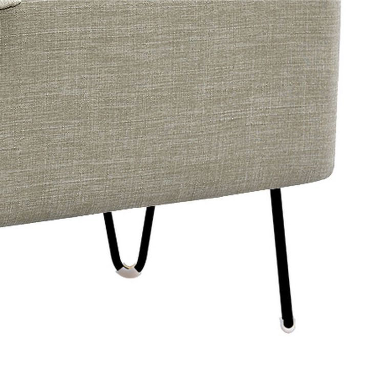 Bout de lit coffre en tissu et pieds épingles noirs SILVES Grosses soldes ???? Bout De Lit Coffre En Tissu Et Pieds épingles Noirs SILVES ???? -VIDAXL Shop unnamed file 1962