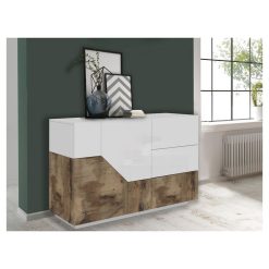 Bon marché ???? Buffet Moderne 2 Portes 3 Tiroirs L140cm SORRENTE ????
