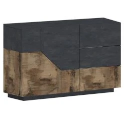 Bon marché 👏 Buffet Moderne 2 Portes 3 Tiroirs L140cm SORRENTE 🔥 -VIDAXL Shop unnamed file 1974