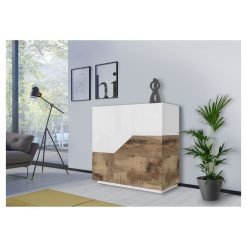 Meilleur prix ???? Buffet Moderne 2 Portes L80cm SORRENTE ????