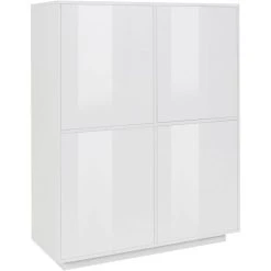 Les meilleures critiques de 🌟 Buffet Haut Moderne 4 Portes 100 Cm LUCERA 😀