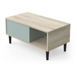 Meilleur prix 🎉 Table Basse 1 Tiroir 1 Niche L71cm SMART ✔️ -VIDAXL Shop unnamed file 2001