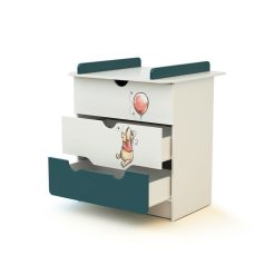 Meilleur prix ???? AT4 Commode à Langer 3 Tiroirs WINNIE BALLON DISNEY Bleu Canard ???? 4 Meilleur prix ???? AT4 Commode à Langer 3 Tiroirs WINNIE BALLON DISNEY Bleu Canard ???? -VIDAXL Shop unnamed file 2009