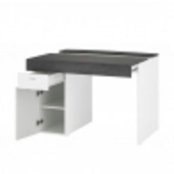 Top 10 ???? Bureau 1 Porte 1 Tiroir Avec Plateau Coulissant Et Rangement 100 Cm TAVIANO ⌛ -VIDAXL Shop unnamed file 2015