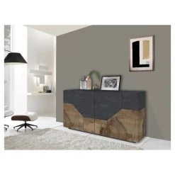 Meilleure affaire 🤩 Buffet Moderne 2 Portes L160cm SORRENTE 🧨 -VIDAXL Shop unnamed file 2025