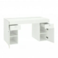 Remise 🤩 Bureau 2 PorteS 2 Tiroirs Avec Plateau Coulissant Et Rangement 130 Cm TAVIANO 😀 10 Remise 🤩 Bureau 2 PorteS 2 Tiroirs Avec Plateau Coulissant Et Rangement 130 Cm TAVIANO 😀 -VIDAXL Shop unnamed file 2036