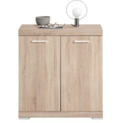 Meilleure vente ???? Commode De Rangement 2 Portes L80 Cm PARK ????