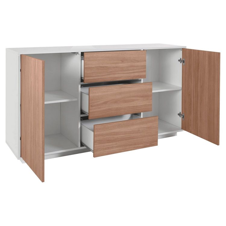 Buffet moderne 2 portes 3 tiroirs 160 cm LUCERA Remise ???? Buffet Moderne 2 Portes 3 Tiroirs 160 Cm LUCERA ???? -VIDAXL Shop unnamed file 2062