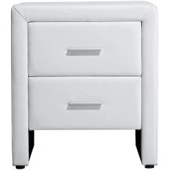 Offres ❤️ Table De Chevet 2 Tiroirs En PU LAGOA ⭐ -VIDAXL Shop unnamed file 2066