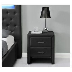 Offres ❤️ Table De Chevet 2 Tiroirs En PU LAGOA ⭐ 5 Offres ❤️ Table De Chevet 2 Tiroirs En PU LAGOA ⭐ -VIDAXL Shop unnamed file 2067