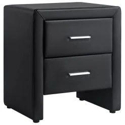 Offres ❤️ Table De Chevet 2 Tiroirs En PU LAGOA ⭐ -VIDAXL Shop unnamed file 2069