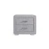 Le moins cher ⭐ Table De Chevet 2 Tiroirs En PU LAGOA 😉 -VIDAXL Shop unnamed file 2070