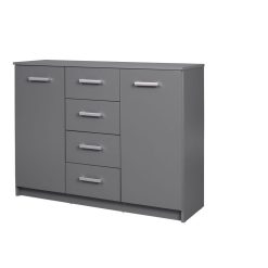 De gros ???? Commode De Rangement 2 Portes 4 Tiroirs ZIO L119cm ????