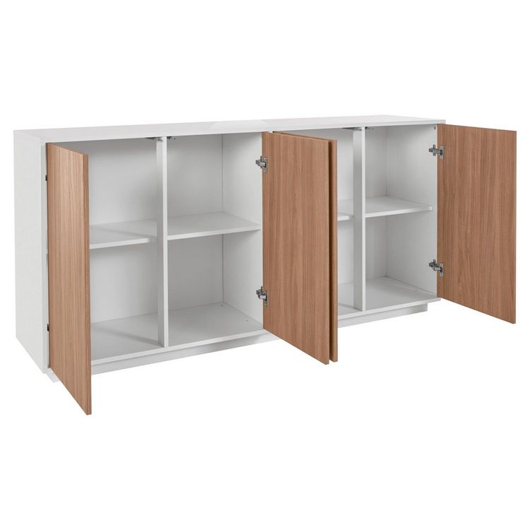 Buffet moderne 4 portes 180 cm LUCERA Top 10 ???? Buffet Moderne 4 Portes 180 Cm LUCERA ???? -VIDAXL Shop unnamed file 2119