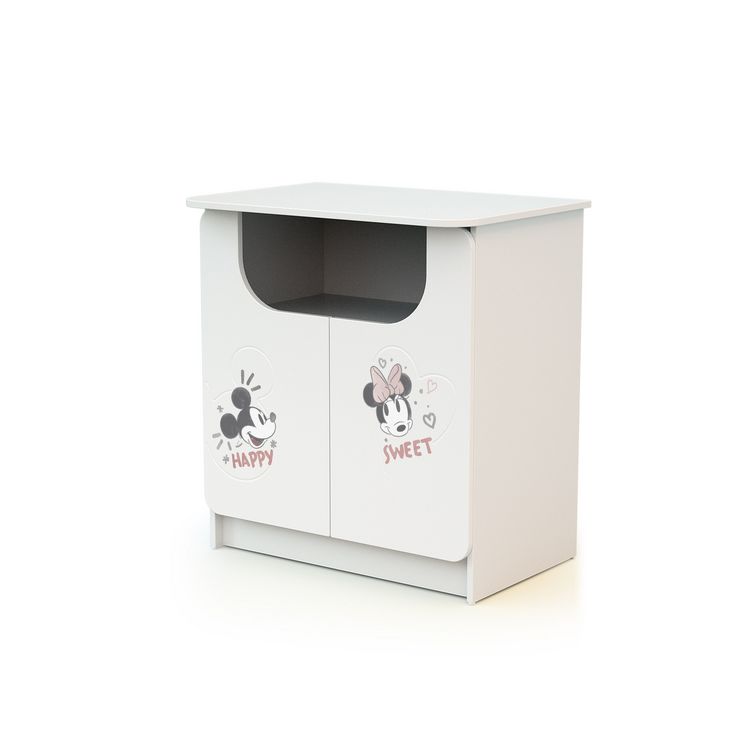 AT4 Commode à langer 2 tiroirs MICKEY ET MINNIE DISNEY Blanc et Hêtre Bon marché ???? AT4 Commode à Langer 2 Tiroirs MICKEY ET MINNIE DISNEY Blanc Et Hêtre ⭐ -VIDAXL Shop unnamed file 2137