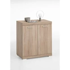 Le moins cher 💯 Commode De Rangement 2 Portes L80 Cm PARK 🛒 -VIDAXL Shop unnamed file 2144