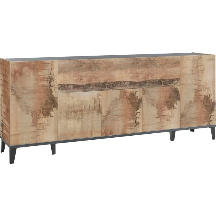 Promo 🧨 Buffet Moderne 5 Portes 1 Abbatant L200cm BARI 👏 4 Promo 🧨 Buffet Moderne 5 Portes 1 Abbatant L200cm BARI 👏 – Image 2
