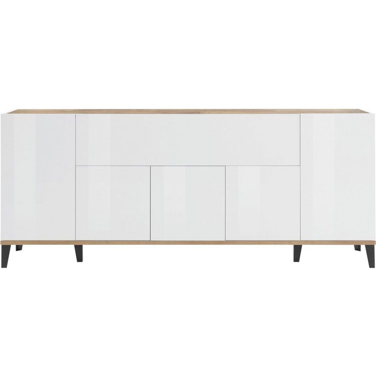 Buffet moderne 5 portes 1 abbatant L200cm BARI Promo ???? Buffet Moderne 5 Portes 1 Abbatant L200cm BARI ???? -VIDAXL Shop unnamed file 2202