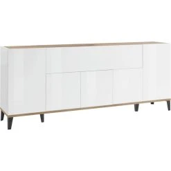 Promo 🧨 Buffet Moderne 5 Portes 1 Abbatant L200cm BARI 👏 12 Promo 🧨 Buffet Moderne 5 Portes 1 Abbatant L200cm BARI 👏 -VIDAXL Shop unnamed file 2203