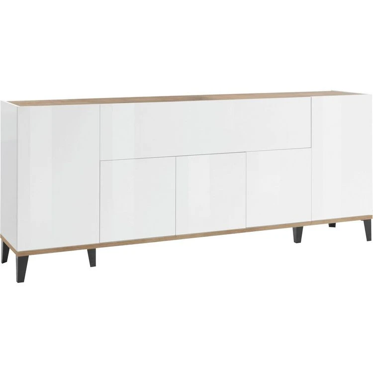 Promo 🧨 Buffet Moderne 5 Portes 1 Abbatant L200cm BARI 👏 7 Promo 🧨 Buffet Moderne 5 Portes 1 Abbatant L200cm BARI 👏 – Image 5