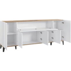 Promo ???? Buffet Moderne 5 Portes 1 Abbatant L200cm BARI ???? 7 Promo ???? Buffet Moderne 5 Portes 1 Abbatant L200cm BARI ???? -VIDAXL Shop unnamed file 2204