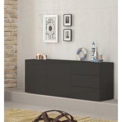 Offres ???? Buffet Moderne 2 Portes 3 Tiroirs L170cm FLORENCE ⭐ -VIDAXL Shop unnamed file 2214