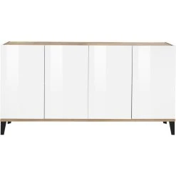 Budget 🎁 Buffet Moderne 4 Portes L160cm BARI ❤️ -VIDAXL Shop unnamed file 2222