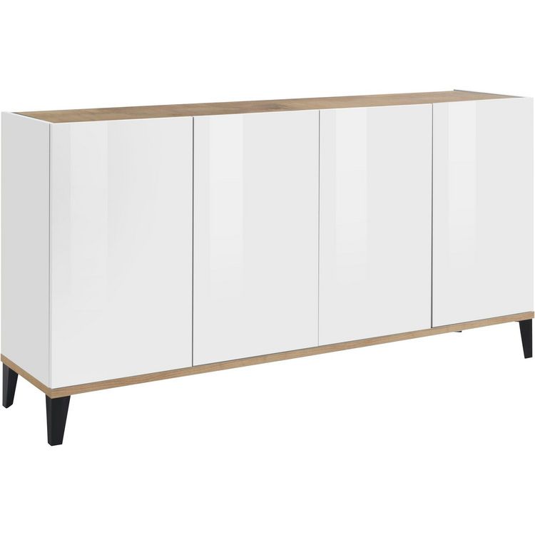Buffet moderne 4 portes L160cm BARI Budget ???? Buffet Moderne 4 Portes L160cm BARI ❤️ -VIDAXL Shop unnamed file 2223