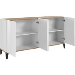 Budget ???? Buffet Moderne 4 Portes L160cm BARI ❤️ 7 Budget ???? Buffet Moderne 4 Portes L160cm BARI ❤️ -VIDAXL Shop unnamed file 2224
